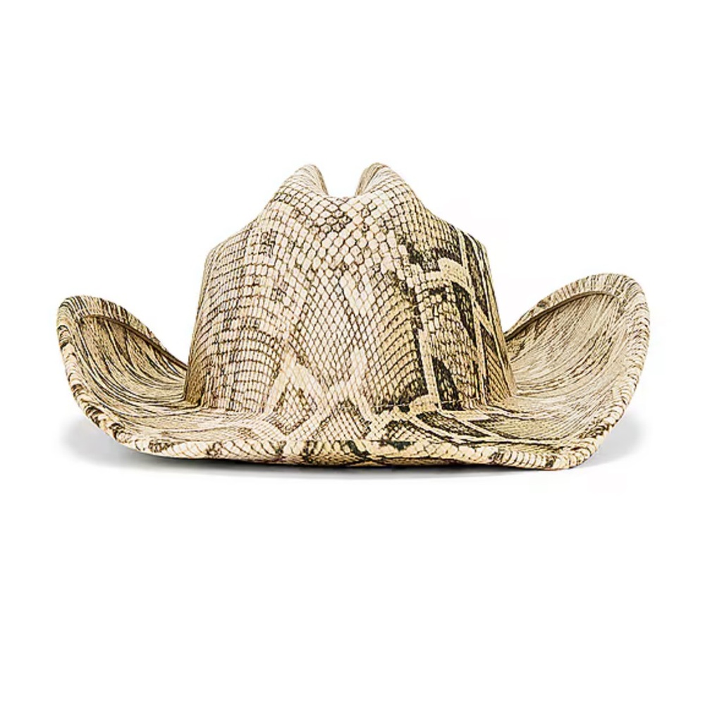 REVOLVE Snakeskin Cowboy Hat